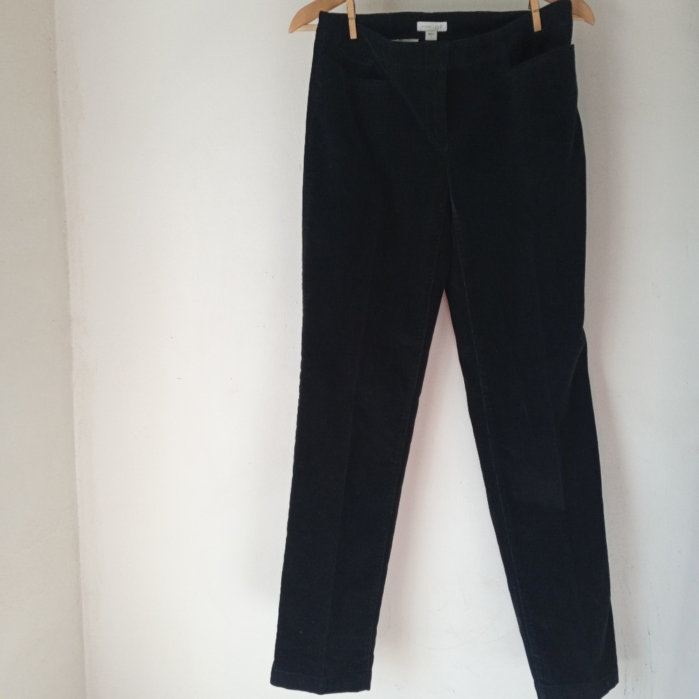 J.Jill 2 Black Corduroy Pants